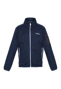 Regatta - Polar dziecięcy Newhill Fleece Jacket. Kolor: niebieski. Materiał: polar. Sezon: zima. Sport: turystyka piesza