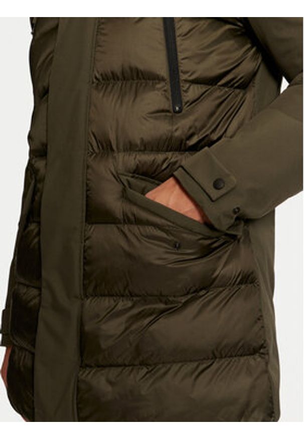 Geox Kurtka zimowa Sapienza M4628K TC188 F1789 Khaki Regular Fit. Kolor: brązowy. Materiał: syntetyk. Sezon: zima