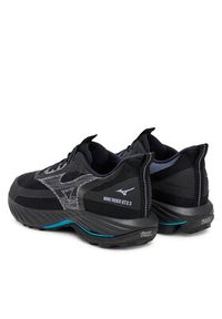Mizuno Buty do biegania Wave Rider Gtx 3 J1GC2579 Czarny. Kolor: czarny. Materiał: skóra. Model: Mizuno Wave