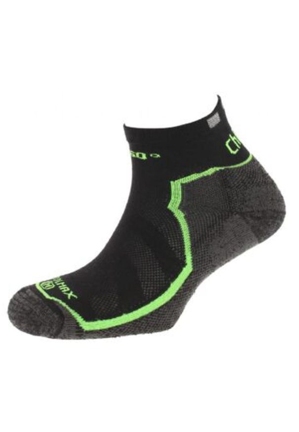 Skarpety trekkingowe coolmax Chiruca 360 Trail Running Reflectatnte. Kolor: czarny. Sport: bieganie