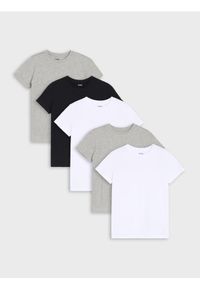 Sinsay - Koszulki basic 5 pack - wielobarwny