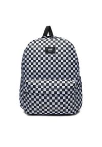 Vans Plecak Old Skool Check Backpack VN000H4XY281 Czarny. Kolor: czarny. Materiał: materiał