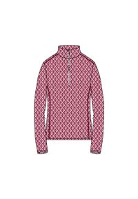 Golf damska narciarska CMP 33L0486. Typ kołnierza: golf. Kolor: wielokolorowy, biały, czerwony. Sezon: zima. Sport: golf, narciarstwo #1