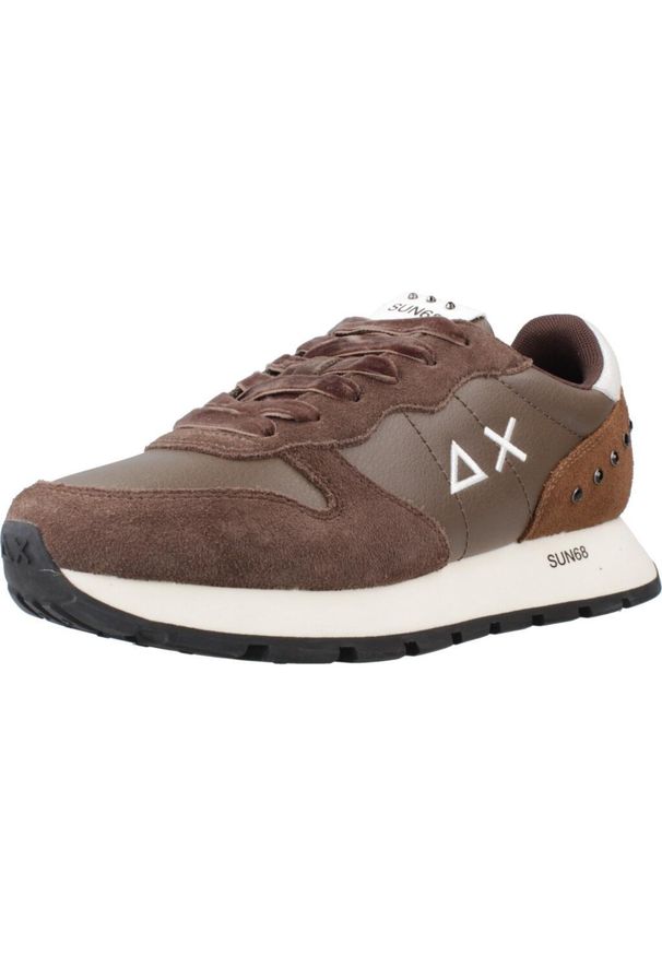 Buty SUN68 ALLY STUDS Brązowy. Kolor: brązowy. Materiał: tkanina. Sport: turystyka piesza