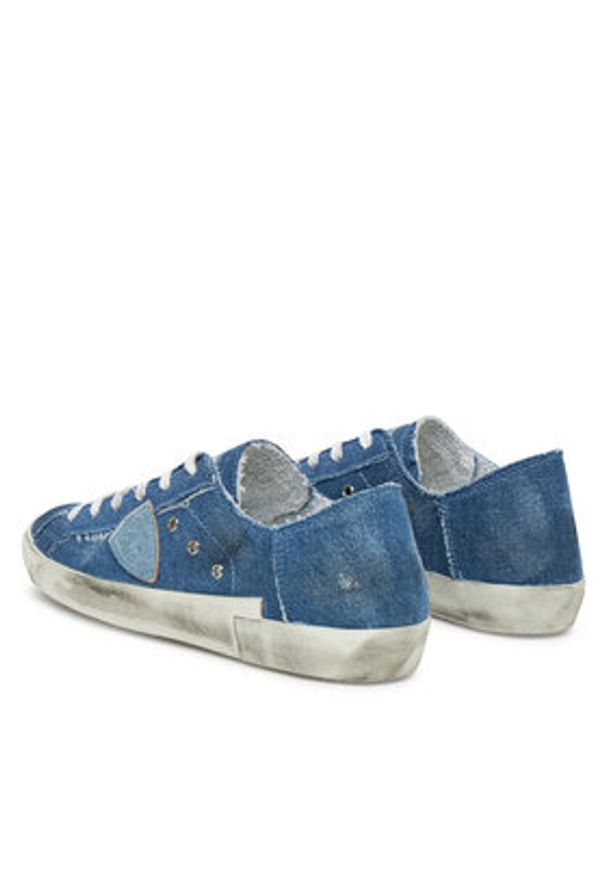 Philippe Model Sneakersy Prsx Tennis A009783 PRLD LSD1 Granatowy. Kolor: niebieski. Materiał: materiał
