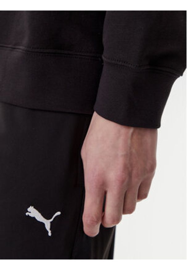 Puma Bluza Ess 685401 Czarny Oversize. Kolor: czarny. Materiał: bawełna