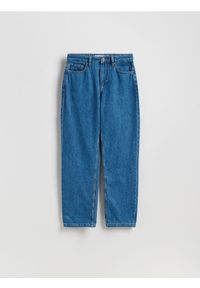 Reserved - Jeansy straight fit - niebieski. Kolor: niebieski
