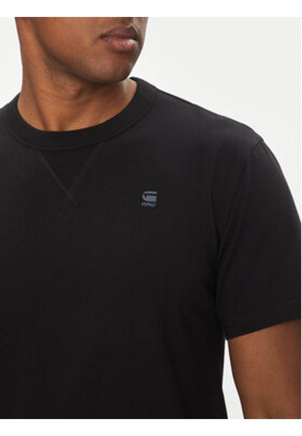 G-Star RAW - G-Star Raw T-Shirt Nifous D24449-336 Czarny Regular Fit. Kolor: czarny. Materiał: bawełna