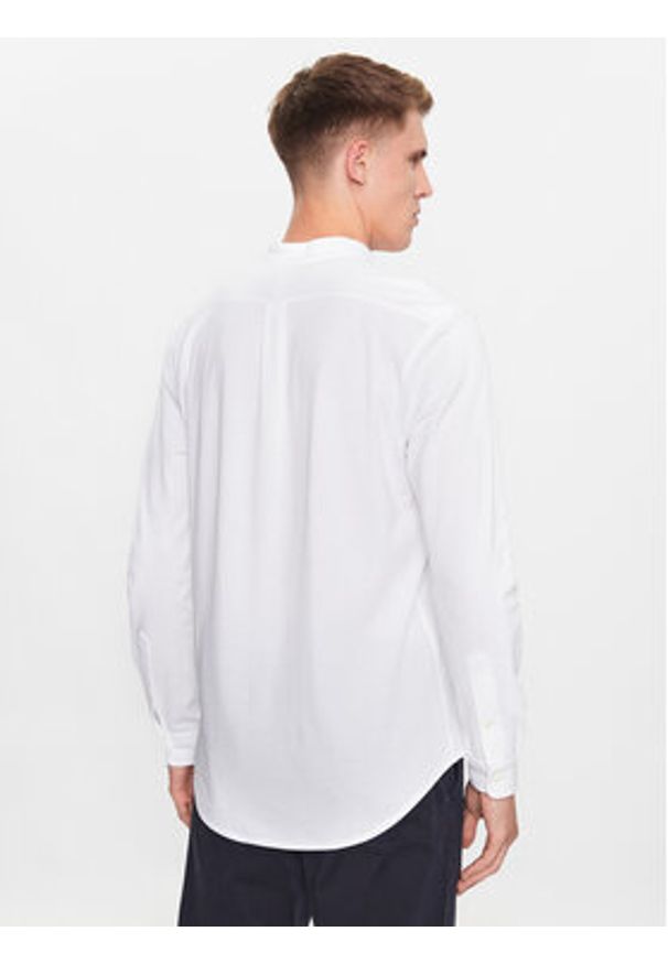 Polo Ralph Lauren Koszula 710742468002 Biały Regular Fit. Typ kołnierza: polo. Kolor: biały. Materiał: bawełna