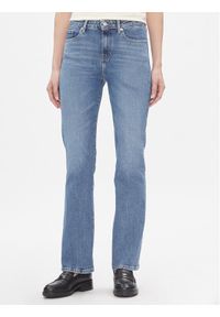 TOMMY HILFIGER - Tommy Hilfiger Jeansy Bootcut Rw Mel WW0WW40619 Niebieski Slim Fit. Kolor: niebieski