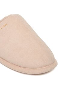 TOMMY HILFIGER - Tommy Hilfiger Kapcie Soft House Shoe FW0FW08853 Różowy. Kolor: różowy. Materiał: materiał #2