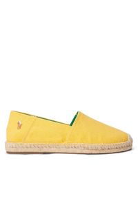 Polo Ralph Lauren Espadryle 803932163004 Żółty. Kolor: żółty. Materiał: materiał