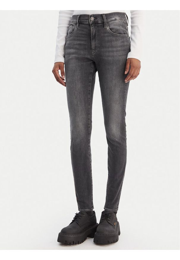 G-Star RAW - G-Star Raw Jeansy D05175-A634 Szary Skinny Fit. Kolor: szary