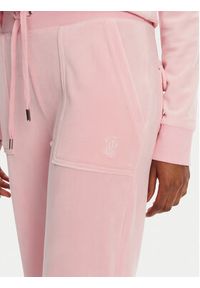 Juicy Couture Spodnie dresowe Layla JCSEBJ001 Różowy Flared Leg. Kolor: różowy. Materiał: syntetyk #3