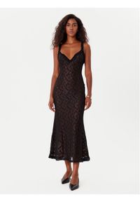 BARDOT Sukienka koktajlowa Alegra Stretch Lace 59964DB Czarny Regular Fit. Kolor: czarny. Materiał: syntetyk. Styl: wizytowy