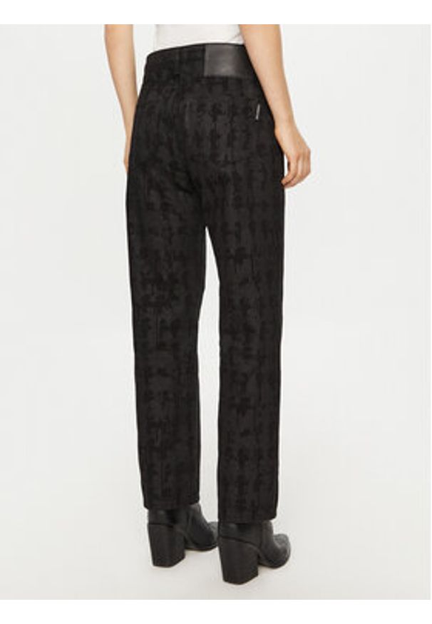 Karl Lagerfeld - KARL LAGERFELD Jeansy A1W10015 Czarny Relaxed Fit. Kolor: czarny