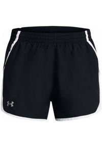 Spodenki do biegania damskie Under Armour Fly By 3". Kolor: czarny