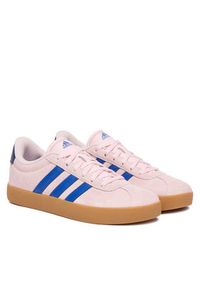 Adidas - adidas Sneakersy Vl Court 3.0 KI6492 Różowy. Kolor: różowy. Materiał: skóra, zamsz #6