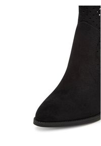 DeeZee Botki 220565-4 Czarny. Kolor: czarny. Materiał: materiał #7