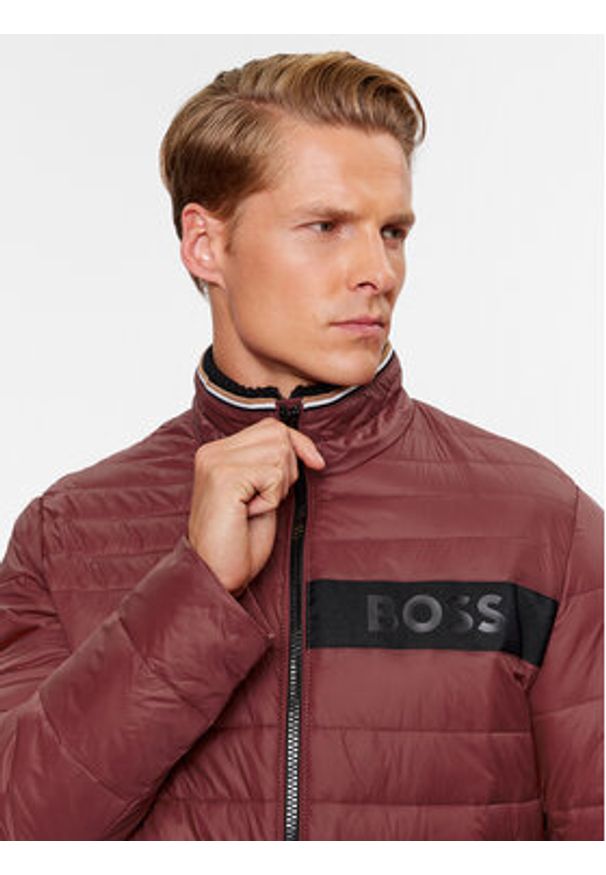 BOSS Kurtka przejściowa Darolus 50464308 Czerwony Regular Fit. Kolor: czerwony. Materiał: syntetyk