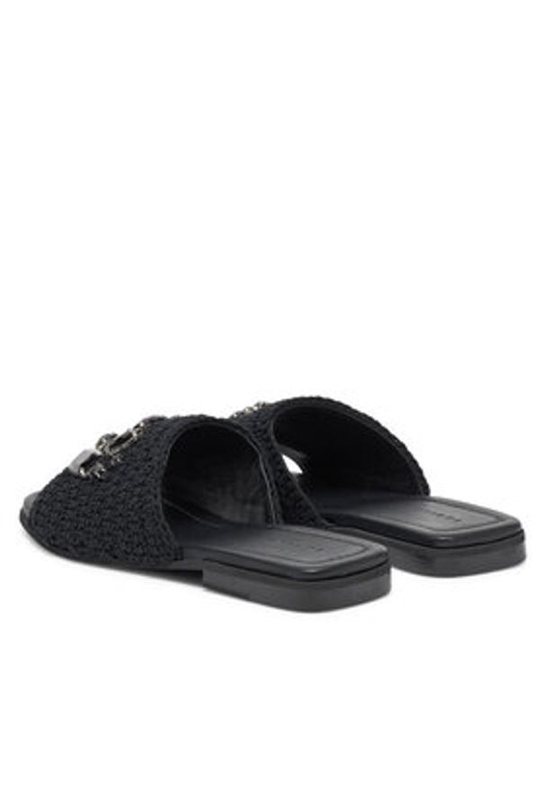 Inuikii Klapki Classic Suede Velcro 70104-367 Czarny. Kolor: czarny. Materiał: materiał