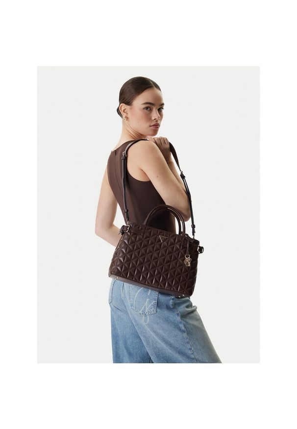 Torebka Guess. Kolor: brązowy