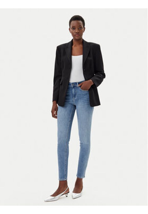 Liu Jo Jeansy UA5013 D4615 Niebieski Skinny Fit. Kolor: niebieski