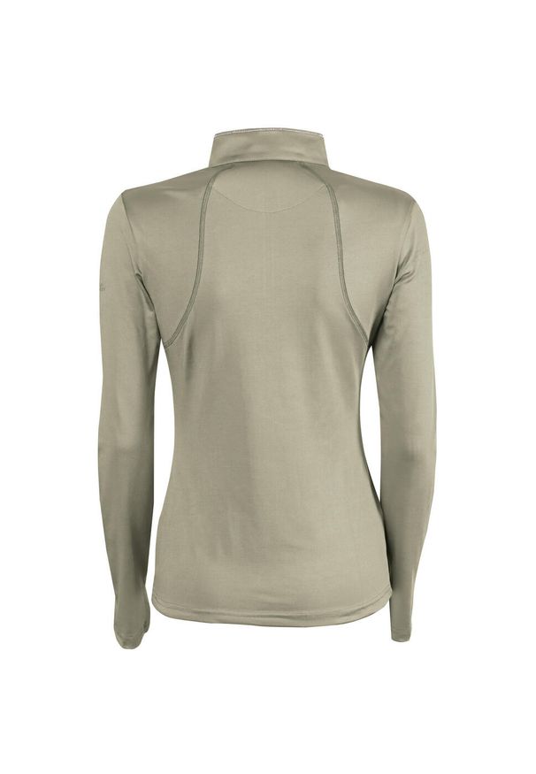 HARRYS HORSE - Damska koszulka do jazdy konnej Harry's Horse Trendy Jackie. Kolor: zielony. Długość rękawa: długi rękaw