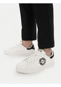 Versace Jeans Couture Sneakersy 80YA3SK1 Biały. Kolor: biały. Materiał: skóra #1