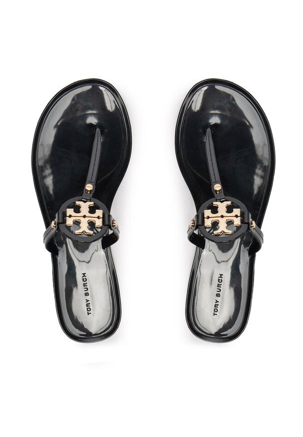 Japonki Tory Burch. Kolor: czarny