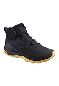 salomon - Buty trekkingowe męskie Salomon Outsnap Cswp. Kolor: szary. Materiał: syntetyk, materiał. Szerokość cholewki: normalna. Sport: turystyka piesza