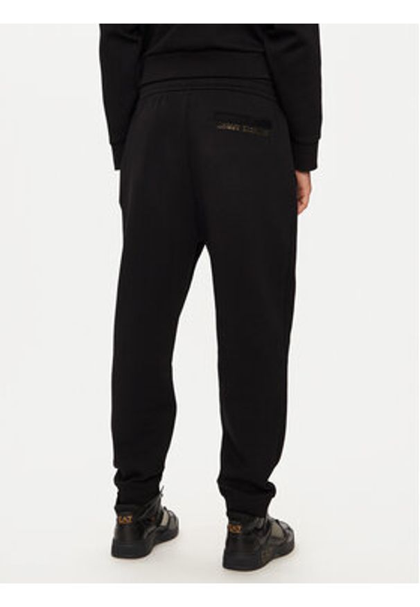 Armani Exchange Spodnie dresowe XM000587 AF10818 UC001 Czarny Regular Fit. Kolor: czarny. Materiał: bawełna