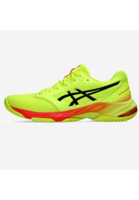 Asics - Buty do piłki ręcznej ASICS Netburner Balistic. Kolor: pomarańczowy, żółty, wielokolorowy. Sport: bieganie #1