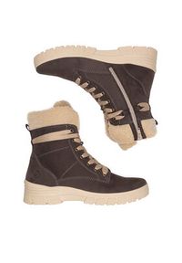 Remonte Trzewiki D0E76-45 Brązowy. Kolor: brązowy. Materiał: materiał #6