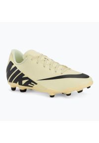 Buty piłkarskie dziecięce Nike Mercurial Vapor 15 Club FG/MG. Kolor: żółty. Sport: piłka nożna #2