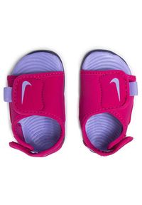 Nike Sandały Sunray Adjust 5 V2 (TD) DB9566 600 Różowy. Kolor: różowy. Materiał: skóra