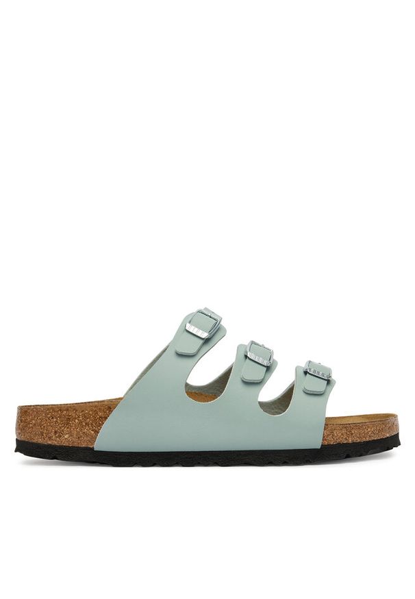 Klapki Birkenstock. Kolor: zielony