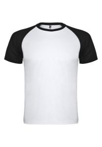 ROLY - Koszulka Sportowa Z Krótkim Rękawem Unisex Dla Dorosłych Indianapolis. Kolor: wielokolorowy, biały, czarny. Długość rękawa: krótki rękaw. Długość: krótkie. Sport: turystyka piesza #1