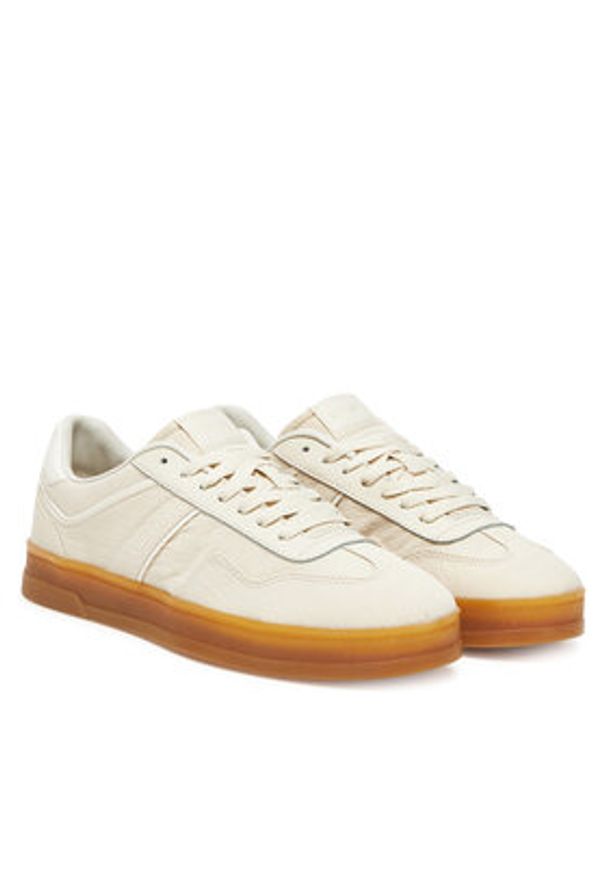 Tommy Jeans Sneakersy The Greenwich Textile EN0EN02805 Beżowy. Kolor: beżowy. Materiał: materiał