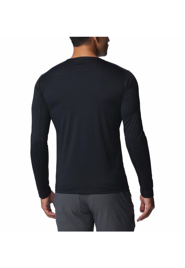 columbia - Koszulka z długim rękawem męska Columbia Zero Rules Long Sleeve Shirt. Kolor: czarny. Materiał: poliester. Długość rękawa: długi rękaw. Długość: długie