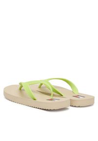 Tommy Jeans Japonki Tjw Logo Summer Sandal EN0EN02979 Żółty. Kolor: żółty. Materiał: syntetyk #5