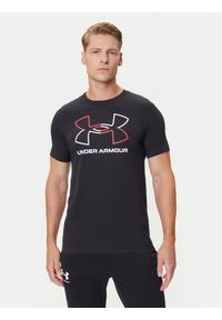 Under Armour T-Shirt Ua Gl Foundation Update Ss 1382915-001 Czarny Loose Fit. Kolor: czarny. Materiał: syntetyk