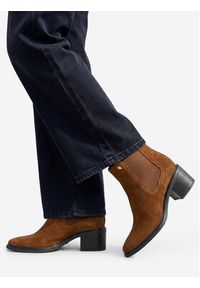 MEXX Botki CEO-MX/046C-WI44 Brązowy. Kolor: brązowy. Materiał: zamsz, skóra #8