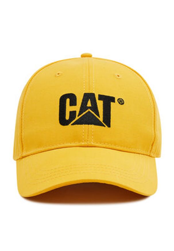 CAT Footwear Czapka z daszkiem Trademark Cap W01791 Żółty. Kolor: żółty. Materiał: materiał