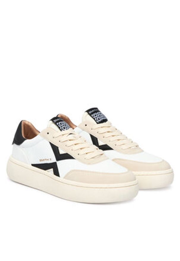 Alexander Smith Sneakersy Ocean SXBCOCW-9552-WBK Biały. Kolor: biały. Materiał: skóra