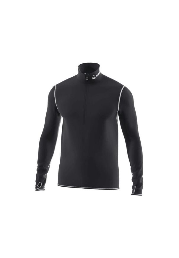 LOFFLER - Koszulka z długim rękawem i zamkiem błyskawicznym 1/2 Löffler Windstopper® Trans. Kolor: czarny. Długość rękawa: długi rękaw. Długość: długie