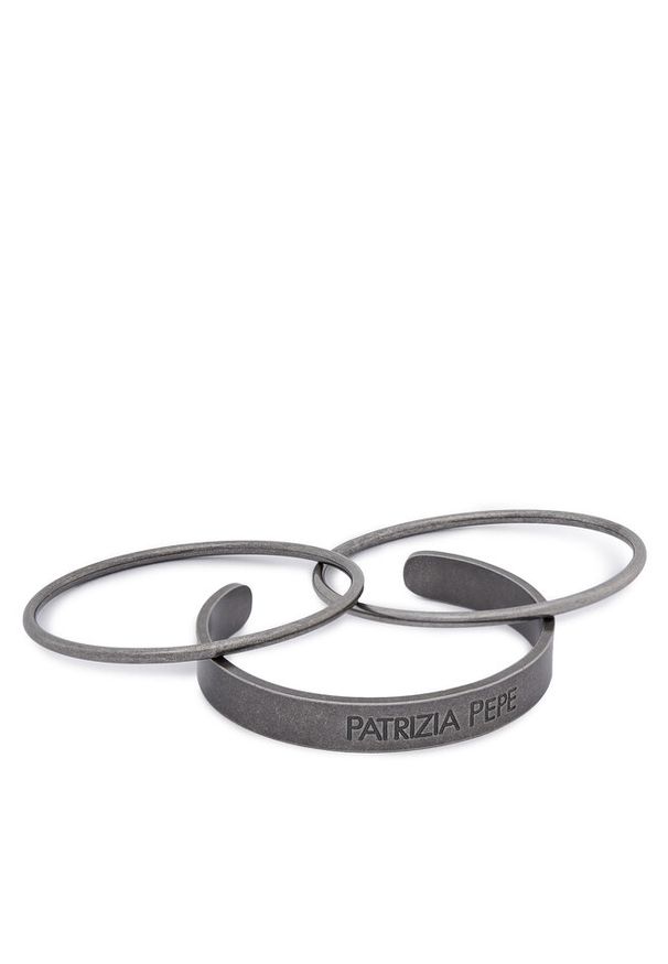 Zestaw bransoletek Patrizia Pepe. Materiał: srebrne. Kolor: srebrny