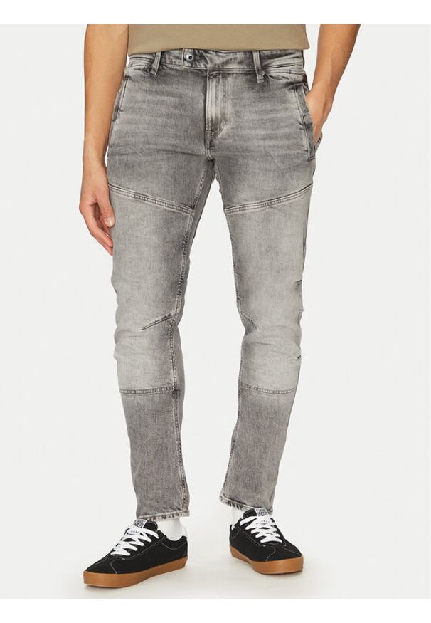 G-Star RAW - G-Star Raw Jeansy Diver 3D D26465-D931 H095 Szary Slim Fit. Kolor: szary