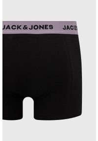 Jack & Jones Bokserki (3-pack) męskie kolor czarny. Kolor: czarny. Materiał: bawełna #5