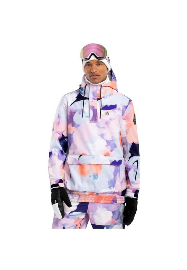 SIROKO - Kurtka narciarsko-snowboardowa męska W3 Halo. Kolor: wielokolorowy. Materiał: softshell, materiał. Sezon: zima. Sport: snowboard, narciarstwo